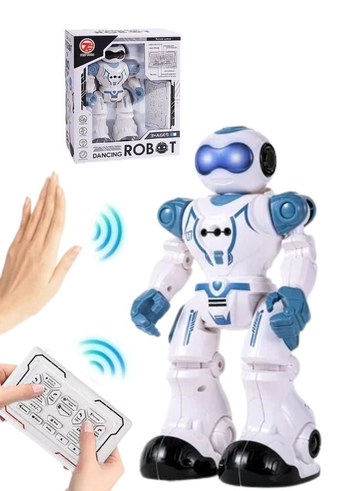 Easytoy Dancing Robot Toy with Remote Control & Hand Gesture Sensor – Interactive Musical Robot for Kids - Image 1